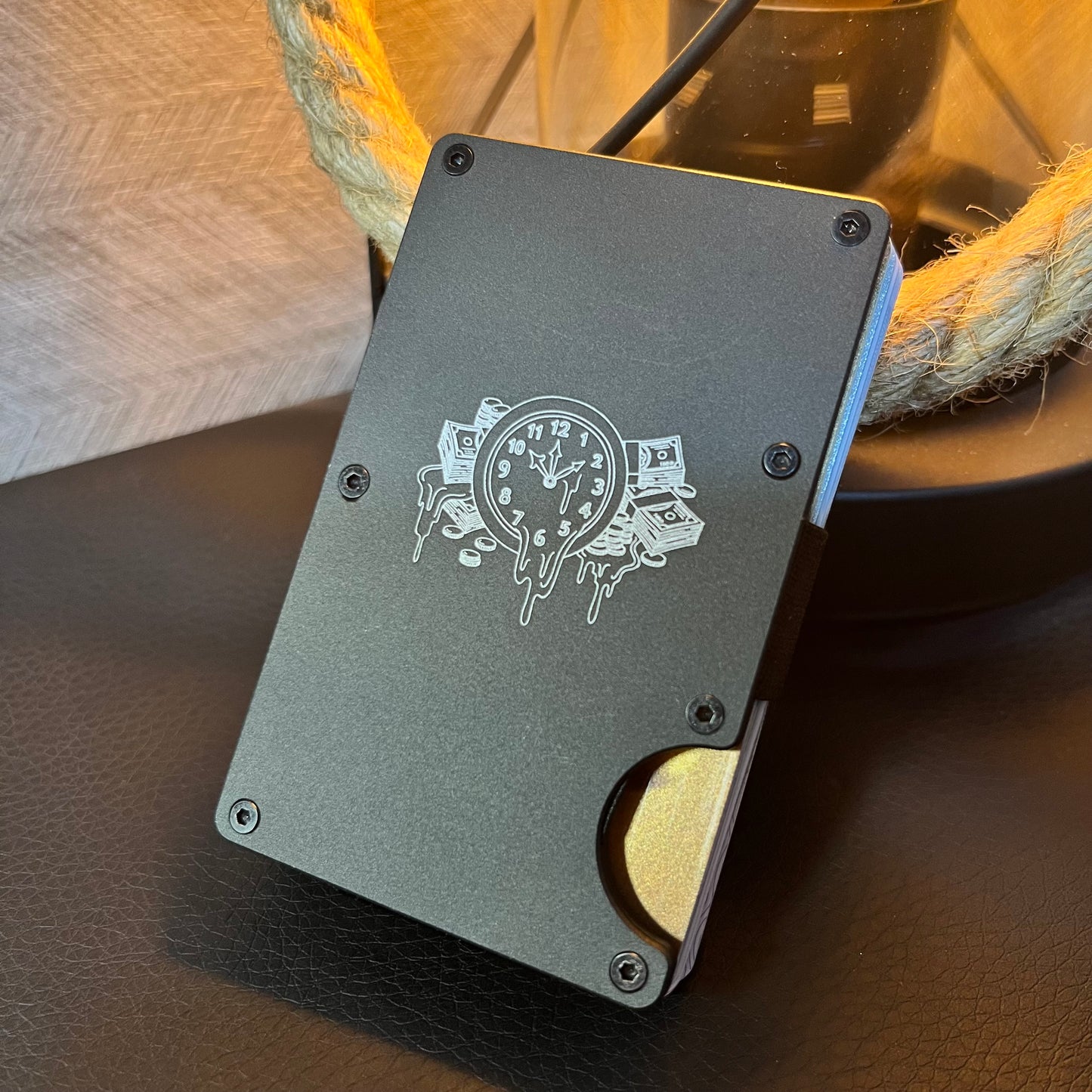 Držač za kartice i novac sa gravurom po želji