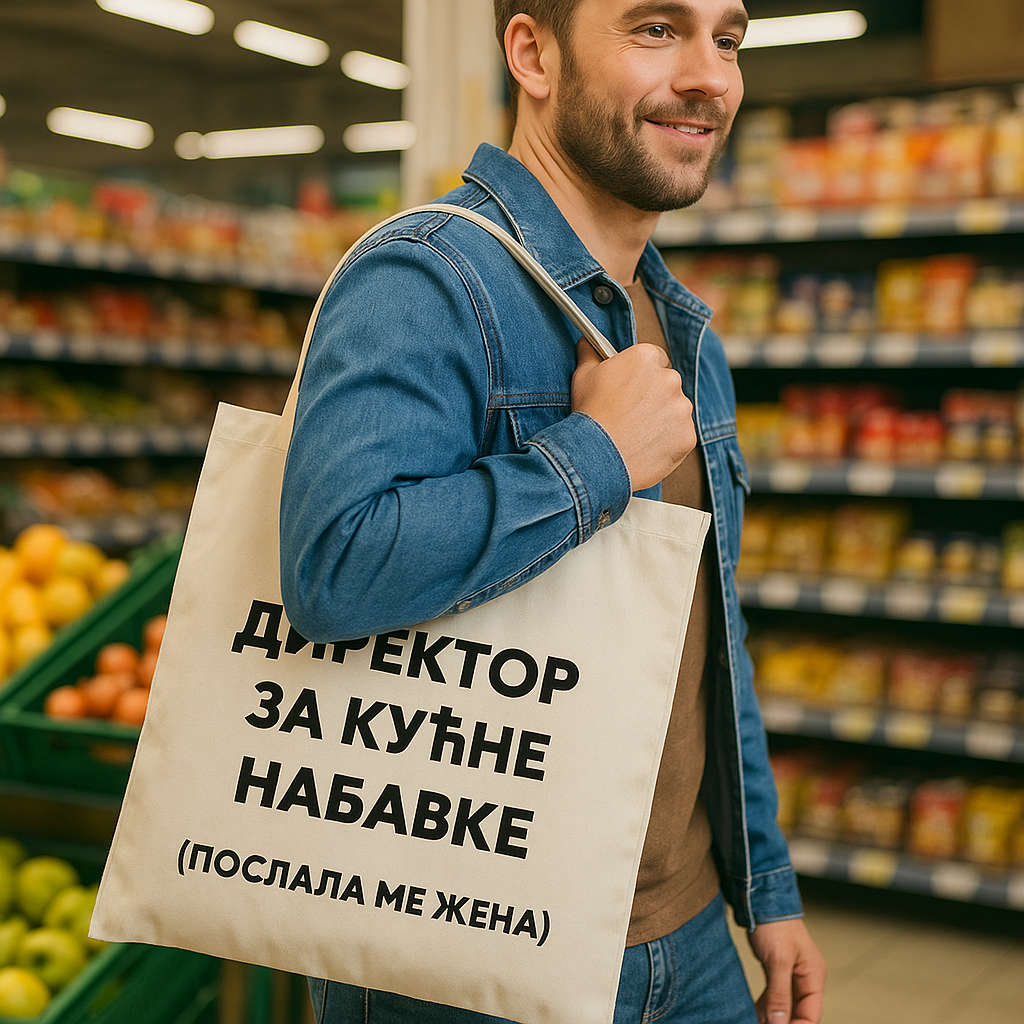 Pamučni ceger - direktor za kućne nabavke