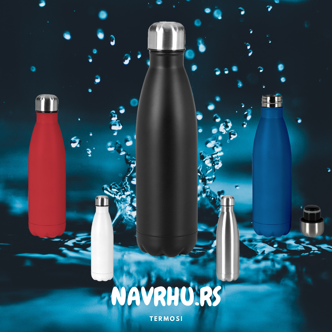 Termos sa mat završnom obradom, 500ml/750ml