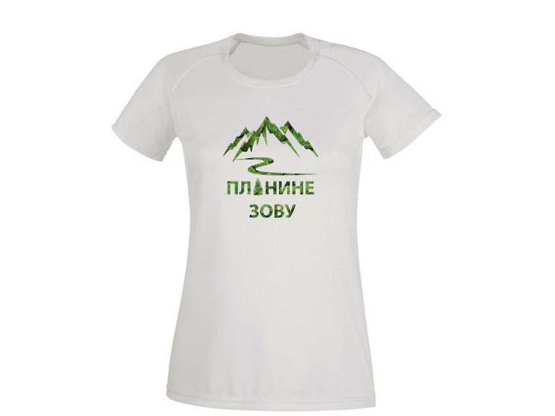 aktivna majica za planinarenje za žene