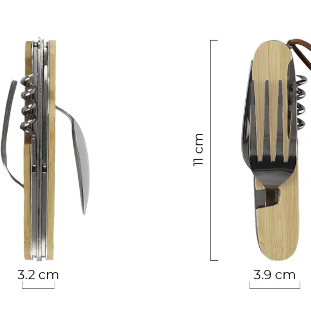 Višenamenski pribor sa 6 funkcija Bonk sa gravurom po želji