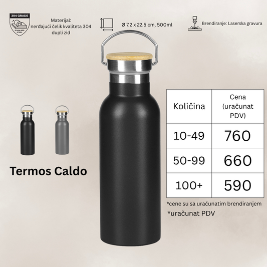 Termos Caldo sa uračunatom gravurom