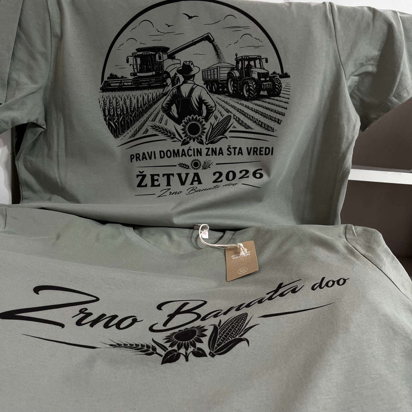 Reklamna majica Organic T (organski pamuk) (Unisex) 160g/m2 (uračunata štampa)