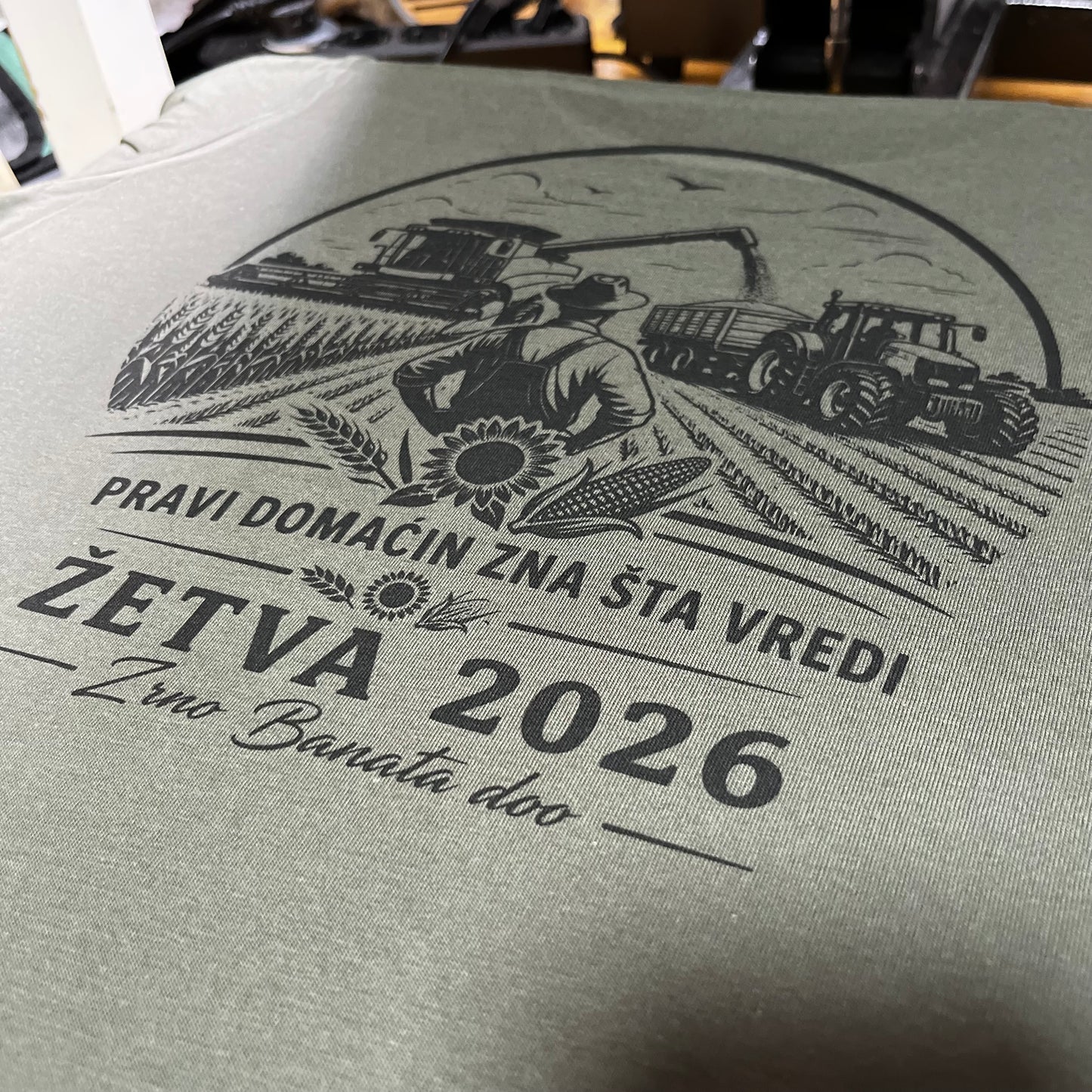 Reklamna majica Terra (organski pamuk) 150g/m2 muška i ženska (uračunata štampa)