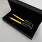 Set - metalna hemijska olovka i roler olovka u poklon kutiji sa gravurom po želji