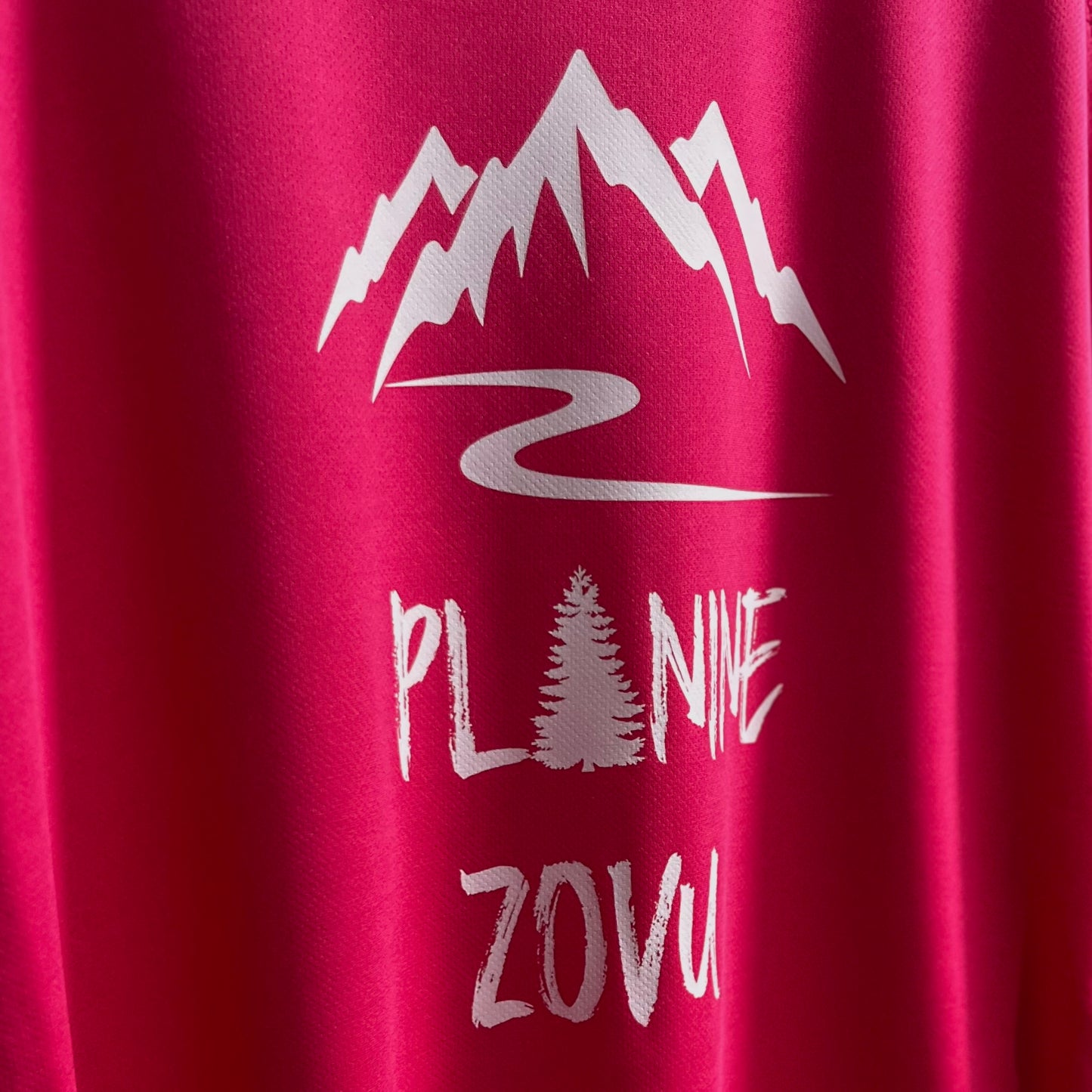 Ženska aktivna majica za planinarenje - Planine zovu, borovi print