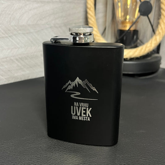 Pljoska 120ml Na vrhu uvek ima mesta
