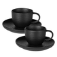 Set od dve šolje za espresso sa tacnom - 2x90ml