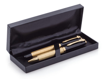 Set - metalna hemijska olovka i roler olovka u poklon kutiji sa gravurom po želji