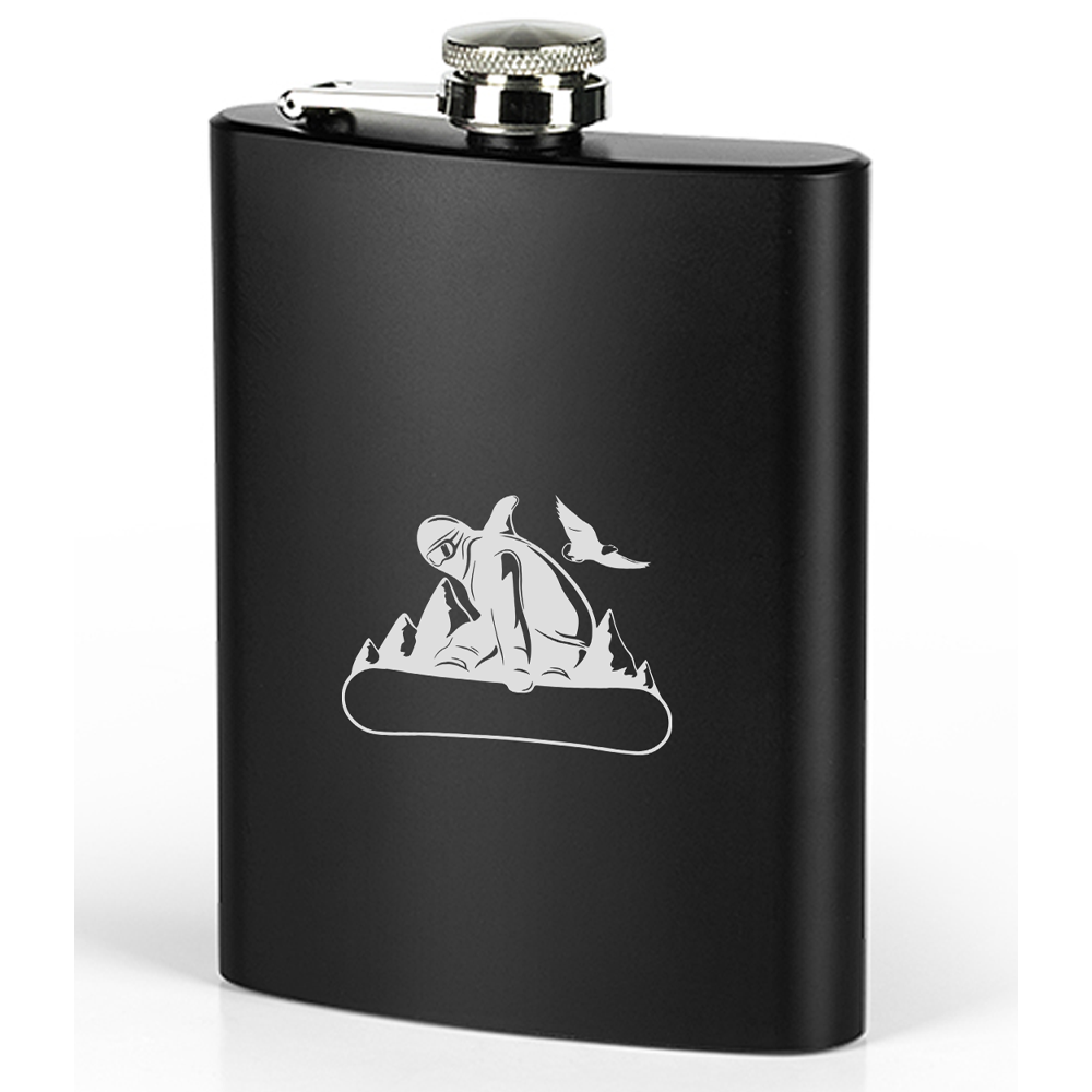 Crna pljoska 230ml Borderi