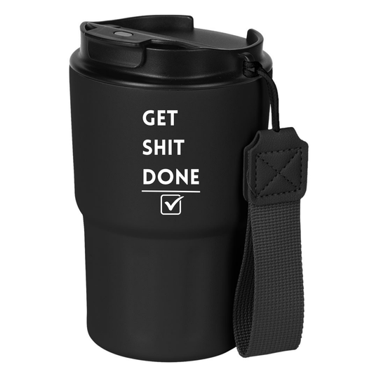 Šolja/termos za poneti, 320ml - Get shi* done