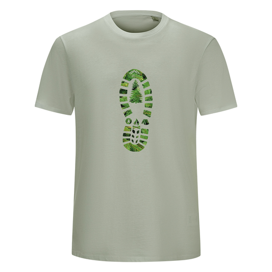 Majica za planinarenje od organskog pamuka - Otisak (unisex kroj) + POKLON CEGER