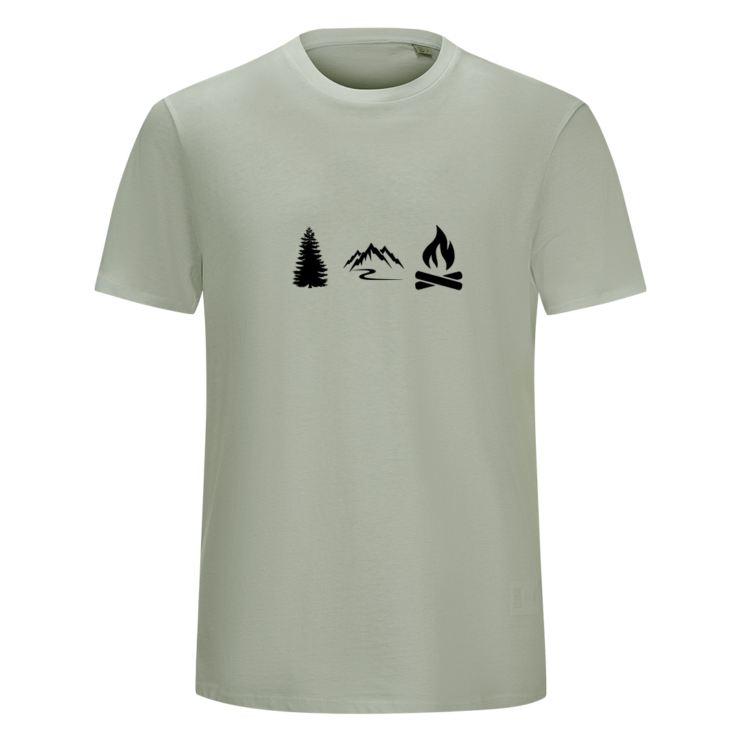 Majica od organskog pamuka Kamper (unisex kroj)