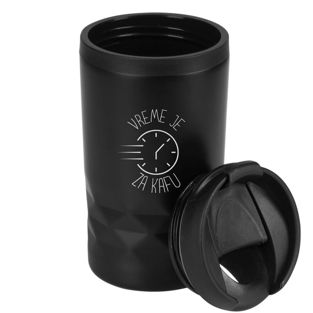 Šolja za poneti Diamond 260ml - Vreme je za kafu!