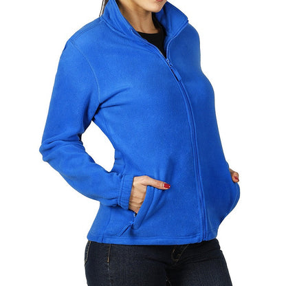 Dukserica od brušenog polara, 280g/m2 - ženska